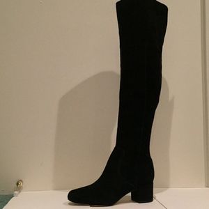 Sam Edelman Suede Black Boots